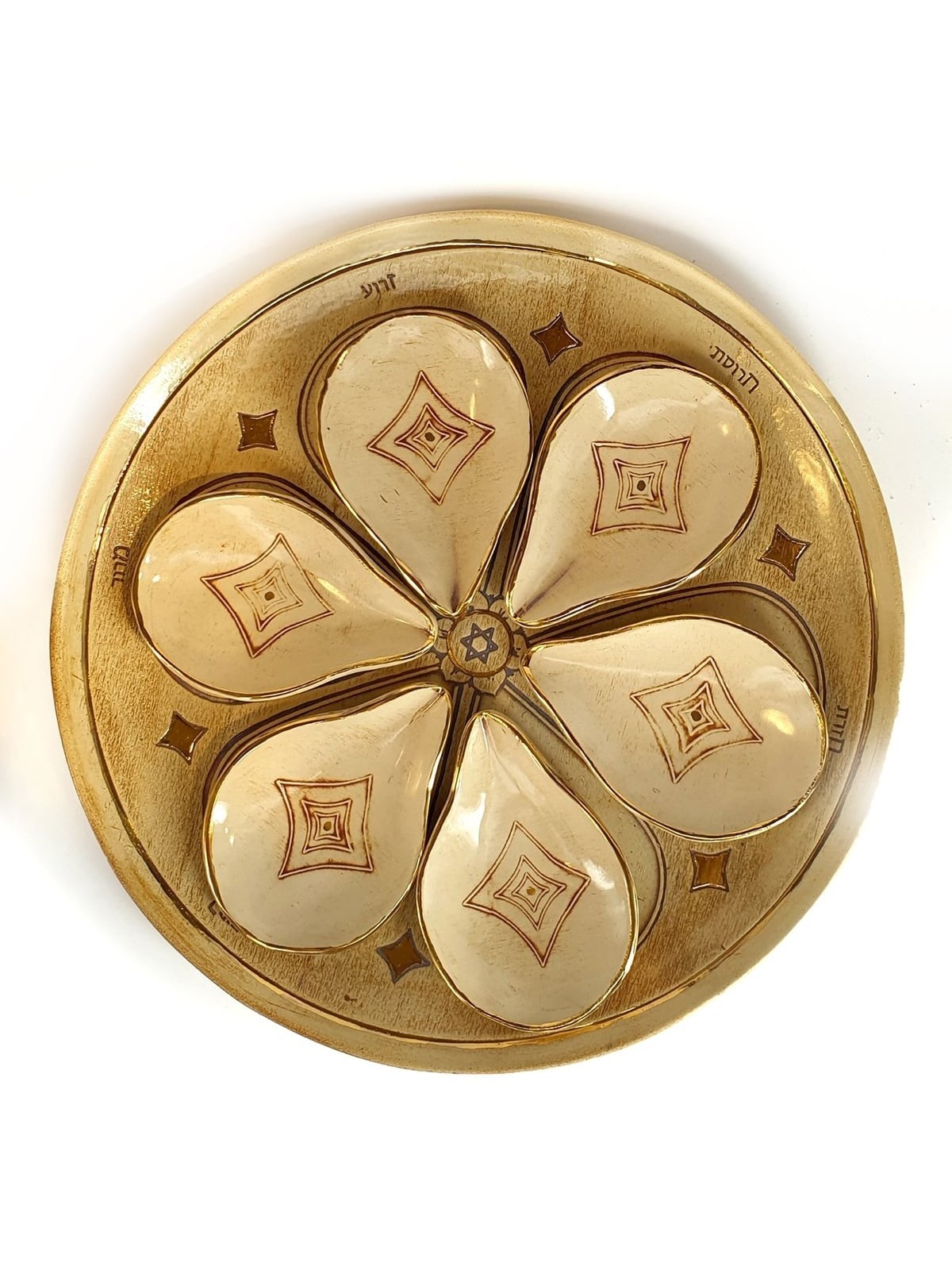 Handmade Seder Plate by Art in Clay (Limited Edition)