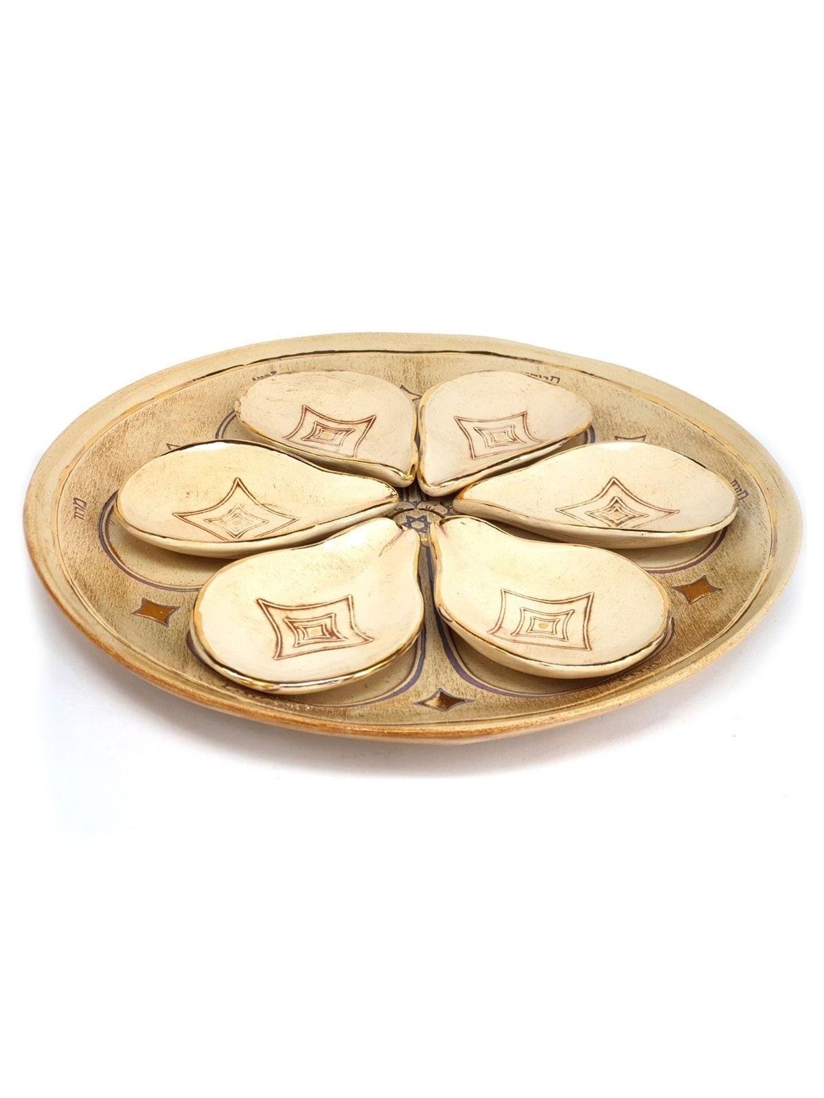 Handmade Seder Plate by Art in Clay (Limited Edition)