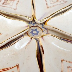 Handmade Seder Plate by Art in Clay (Limited Edition)