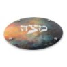 Jordana Klein Glass Matzah Plate - Sunrise