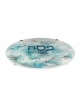 Glass Seder Plate With Marbled Design By Jordana Klein