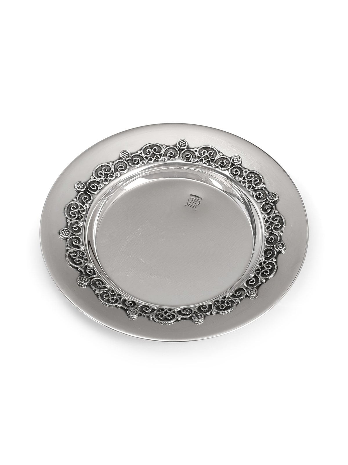 Traditional Yemenite Art Luxurious Handcrafted Sterling Silver Kiddush