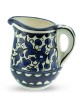 Blue and White Flowers Milk Pot. Armenian Ceramic