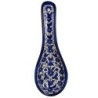 Blue Flowers Spoon Rest. Armenian Ceramic