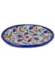 Flowers Oval Plate. Armenian Ceramic