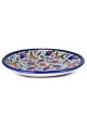 Flowers Oval Plate. Armenian Ceramic