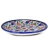 Flowers Oval Plate. Armenian Ceramic