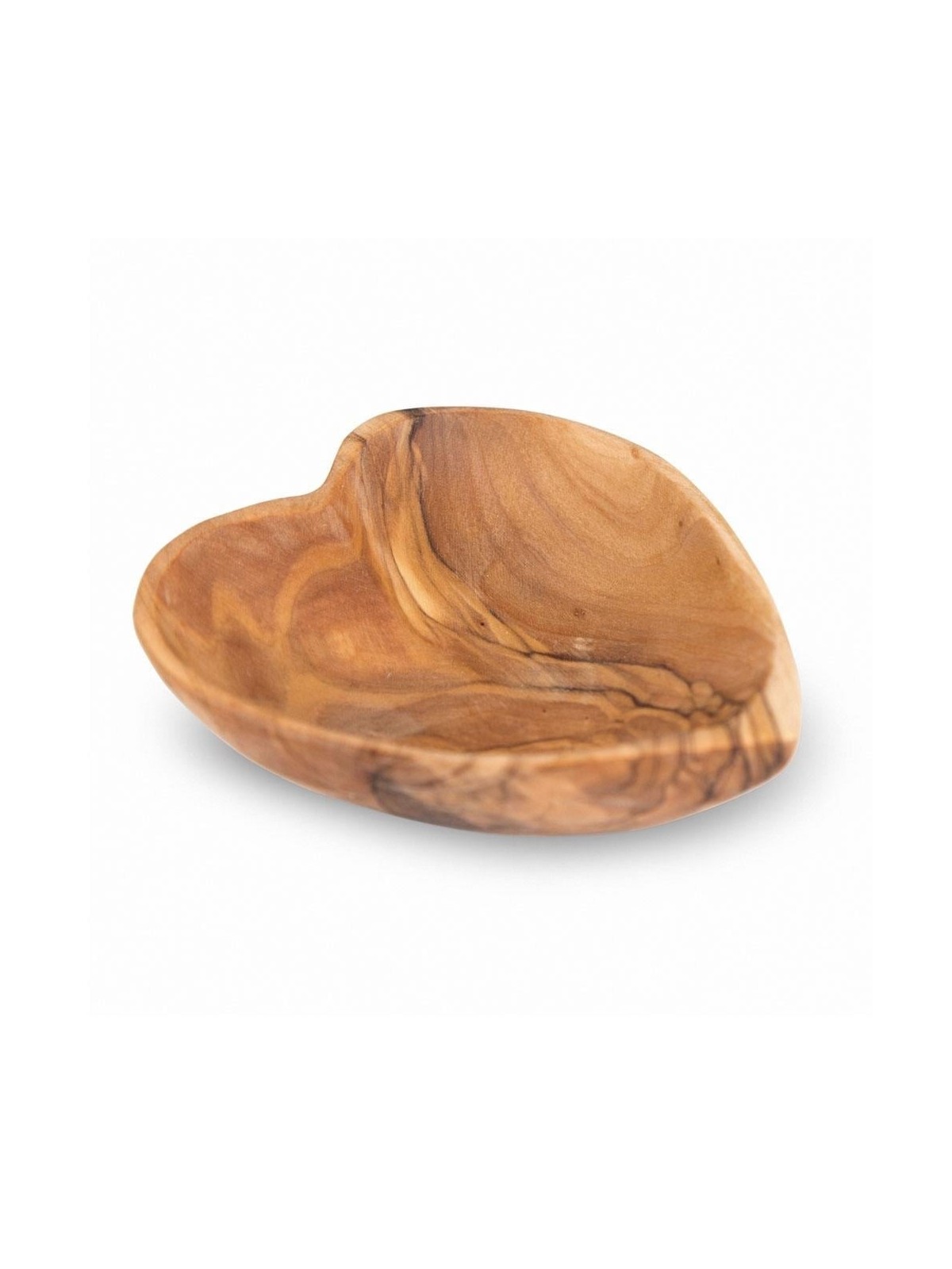 Olive Wood Heart Bowl