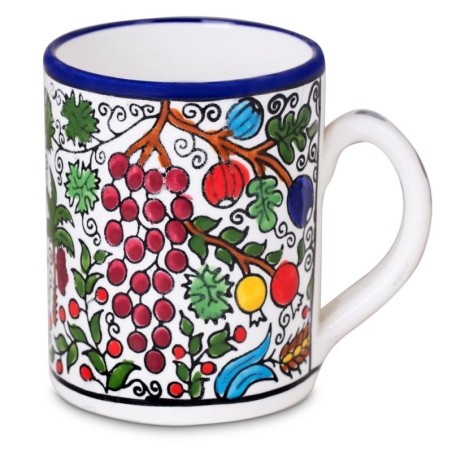 Coffee Mug - 7 Species. Armenian Ceramic