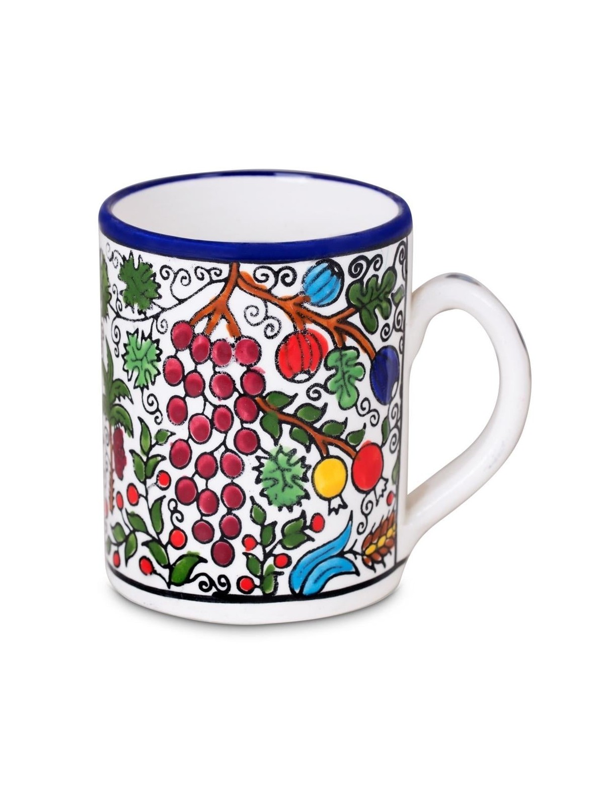 Coffee Mug - 7 Species. Armenian Ceramic