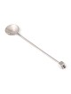 Bier Judaica 925 Sterling Silver Honey Spoon With Pomegranate Design