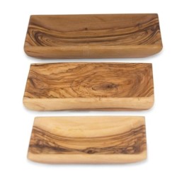 Olive Wood Deep Nesting Trays (Set of 3)
