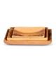Olive Wood Deep Nesting Trays (Set of 3)
