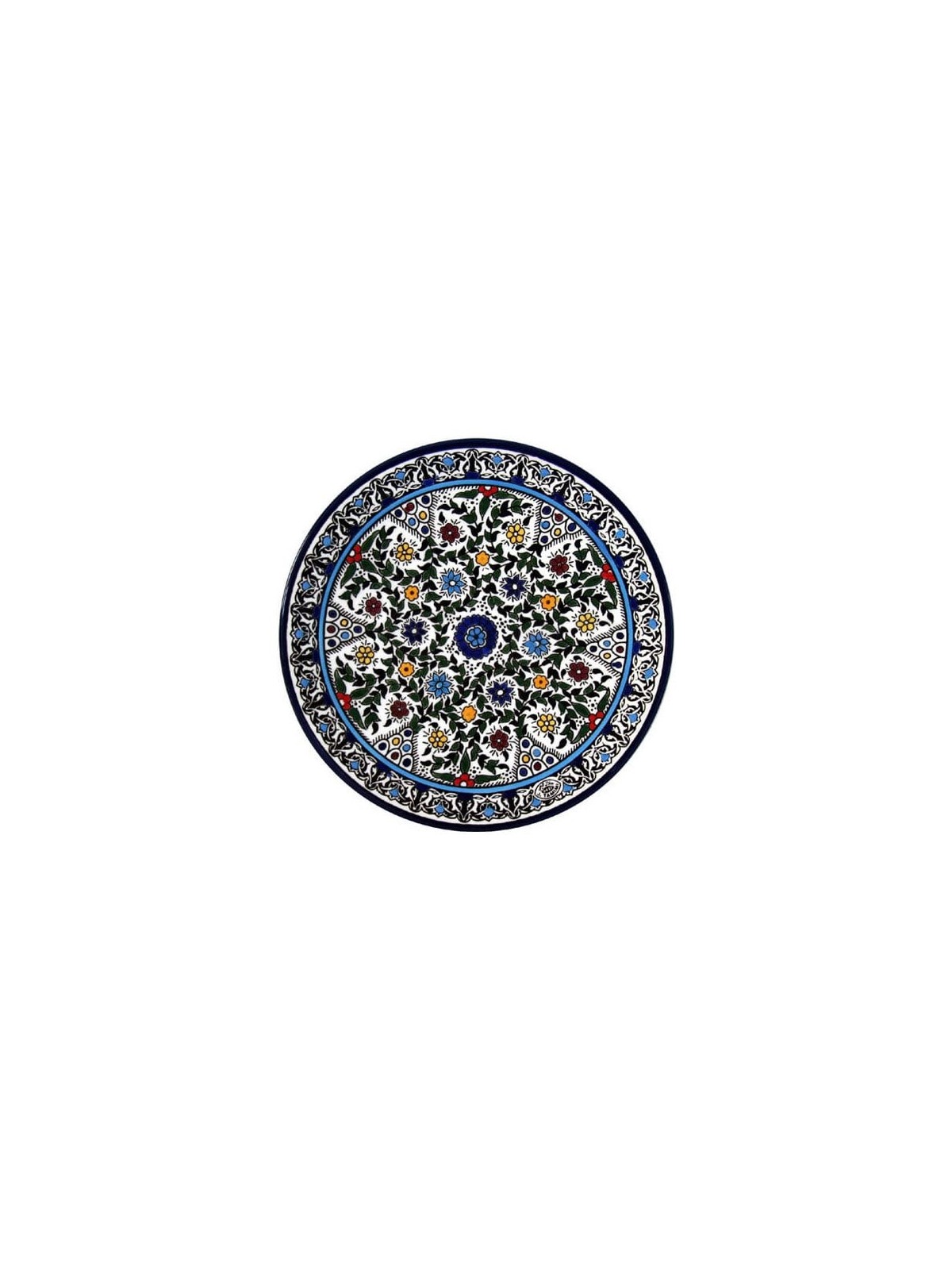 Flowers Plate. Armenian Ceramic (B)
