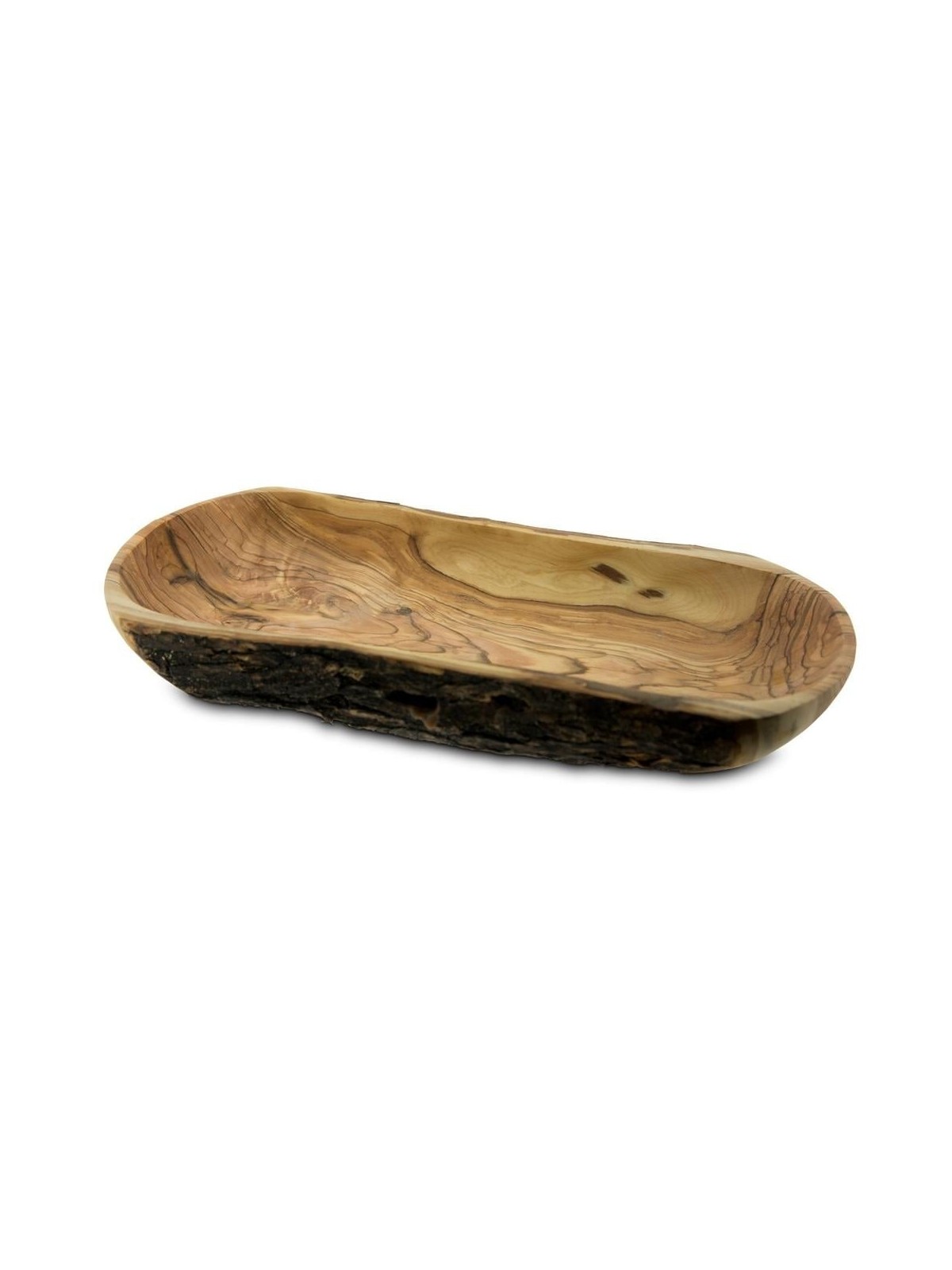 Large Olive Wood Deep Tray