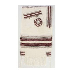 Weaving Creation Hand Woven Tallit Netzac... | Weaving Creation Tallit