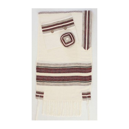 Weaving Creation Hand Woven Tallit Netzac... | Weaving Creation Tallit