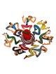 David Gerstein Signed Sculpture - Disco - Fruit Bowl