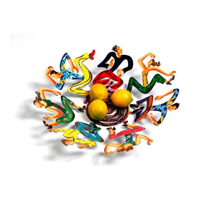 David Gerstein Signed Sculpture - Disco - Fruit Bowl