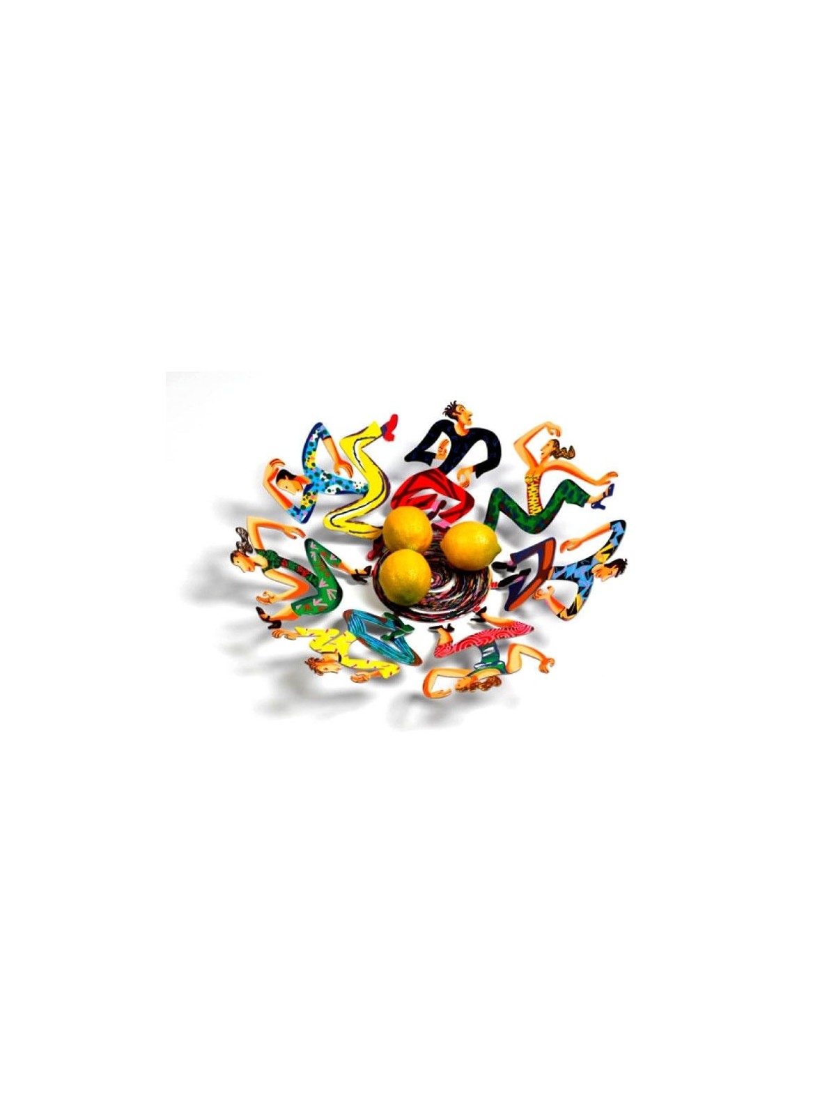 David Gerstein Signed Sculpture - Disco - Fruit Bowl