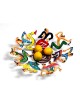 David Gerstein Signed Sculpture - Disco - Fruit Bowl