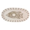 Large Fish Serving Platter. Adaptation of Mirror Plaque. Dikhrin, Isra