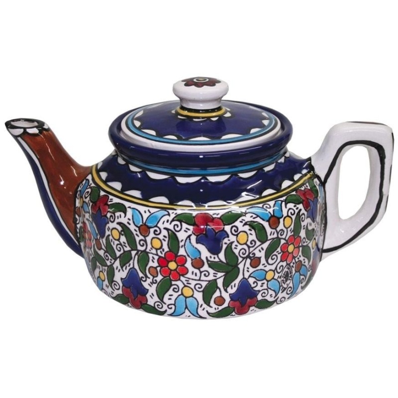 Flowers Teapot. Armenian Ceramic