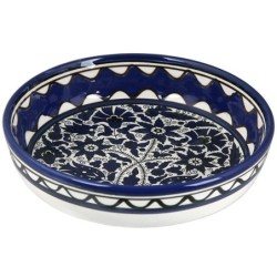 Flowers Bowl (Blue). Armenian Ceramic