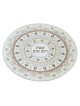 Shabbat and Yom Tov Glass Pomegranate Trivet - Beige