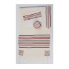 Weaving Creation Hand Woven Tallit Gevura... | Weaving Creation Tallit