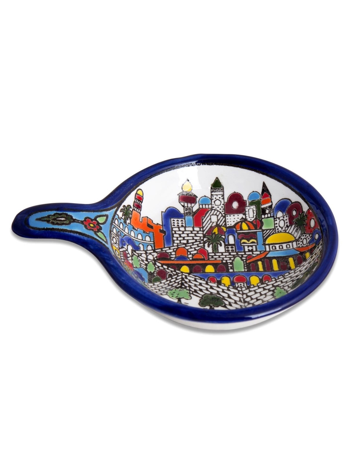 Armenian Ceramics 'Frying Pan' Serving Dish - Jerusalem