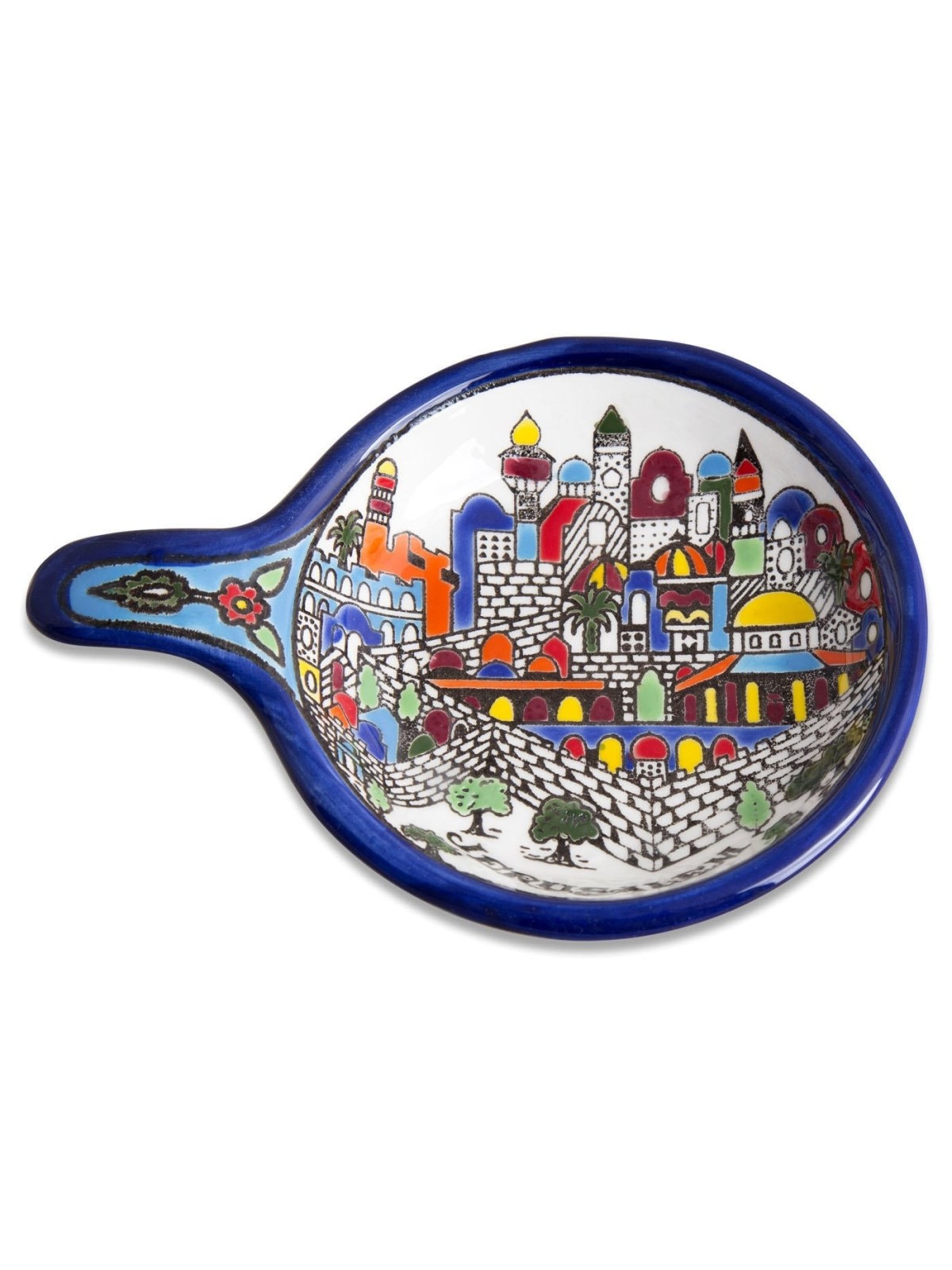 Armenian Ceramics 'Frying Pan' Serving Dish - Jerusalem