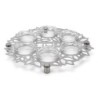 Elegant Seder Plate With Petal Cut Out By Dorit Judaica