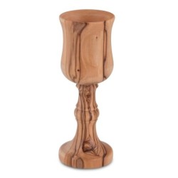Olive Wood Liqueur Cup