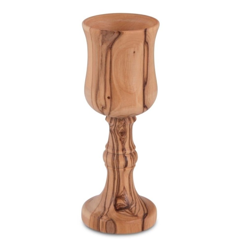Olive Wood Liqueur Cup