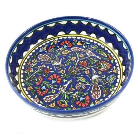 4-Peacock Bowl. Armenian Ceramic