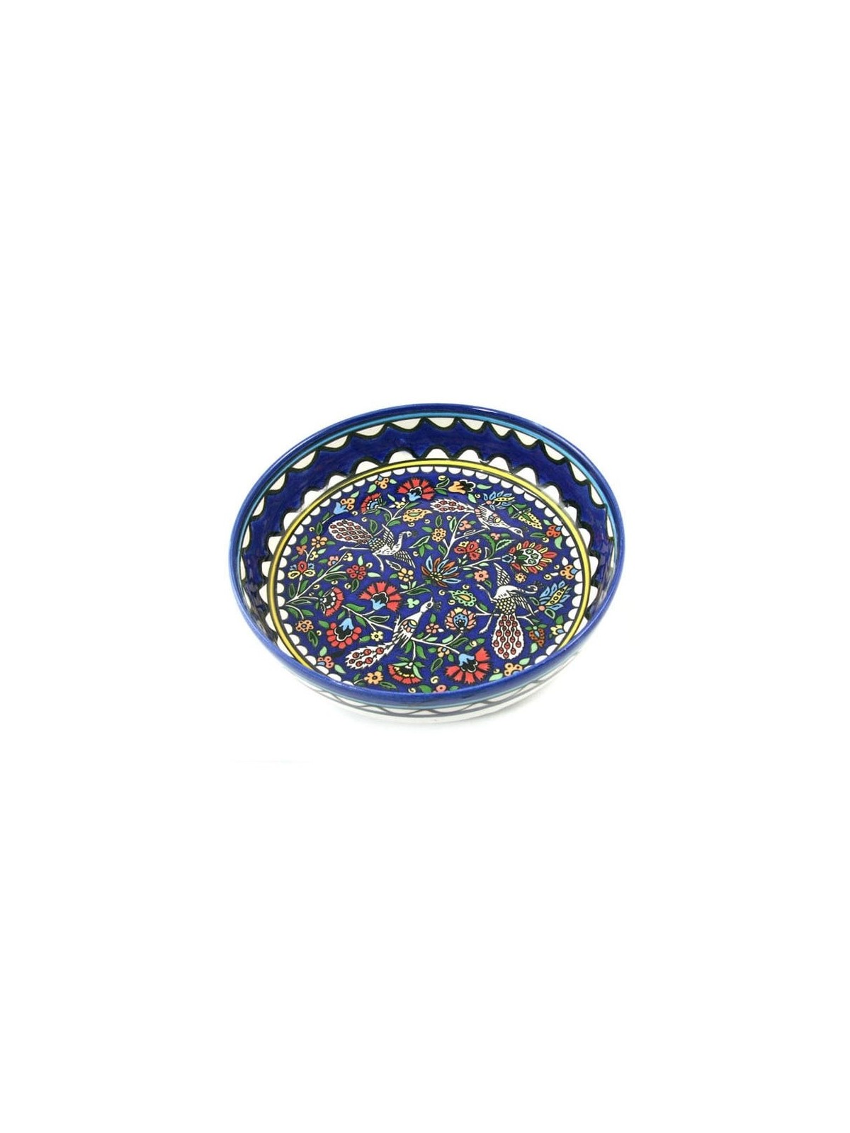 4-Peacock Bowl. Armenian Ceramic