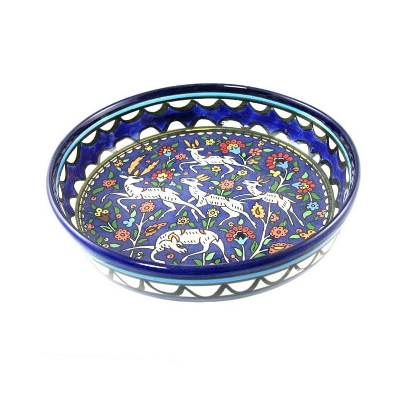 Deers Bowl. Armenian Ceramic