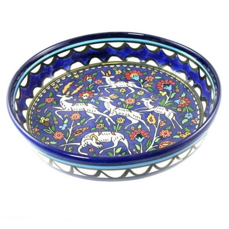 Deers Bowl. Armenian Ceramic