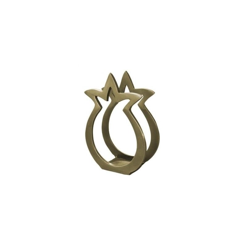 Yair Emanuel Aluminum Napkin Holder - Pomegranate - Olive