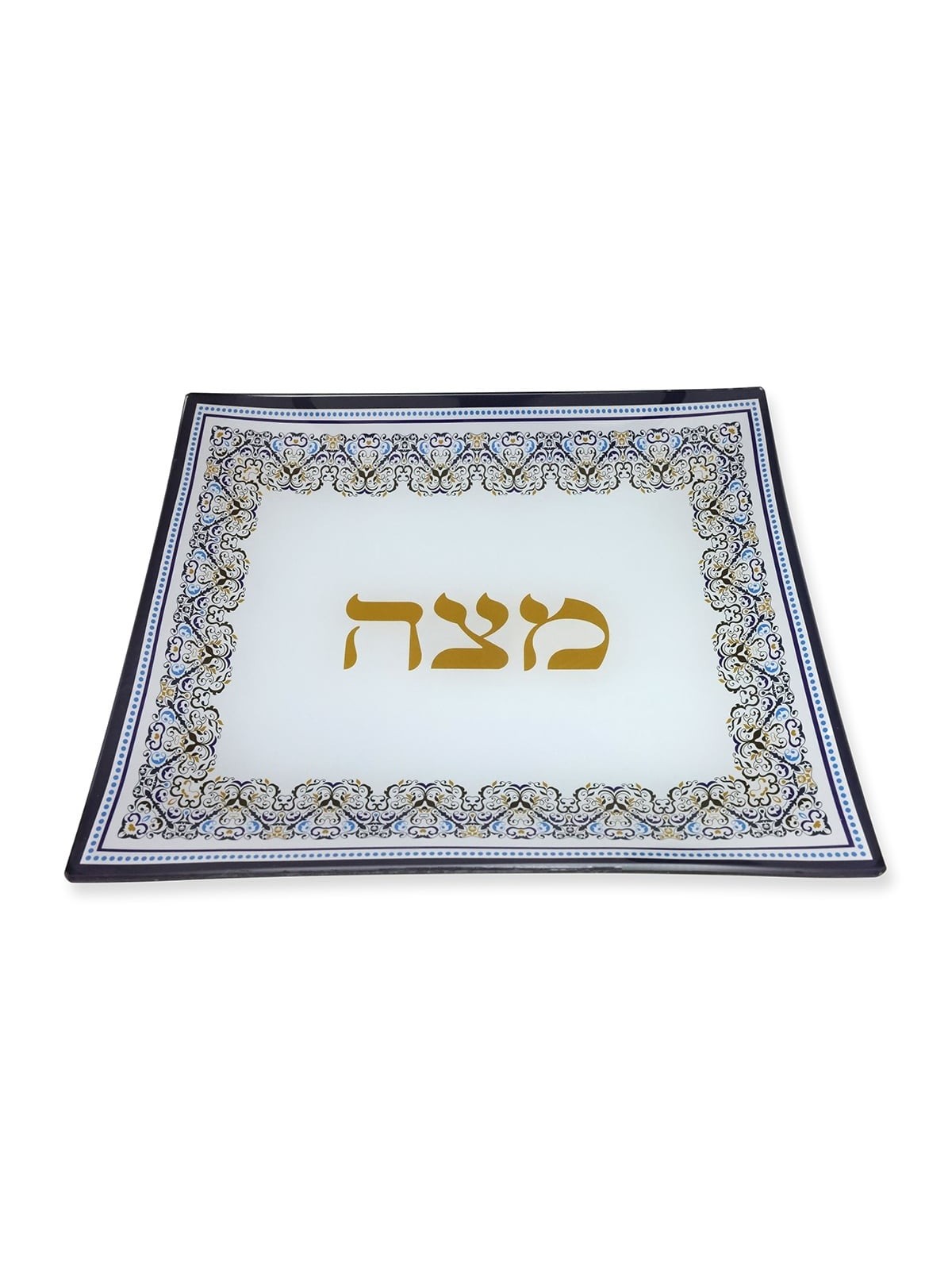 Ornate Designer Matzah Plate