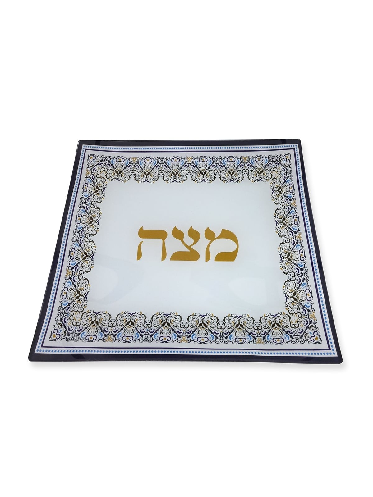 Ornate Designer Matzah Plate