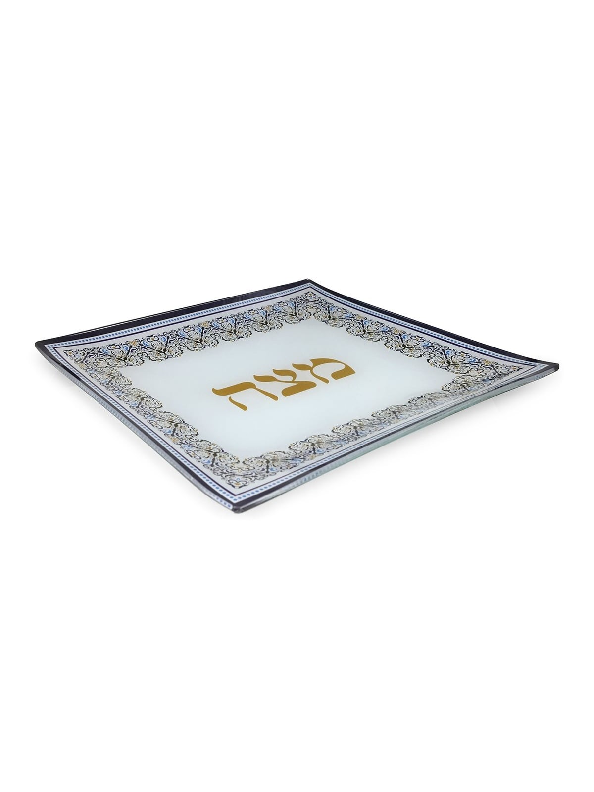 Ornate Designer Matzah Plate