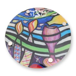 Jordana Klein 'Shabbat of Joy' Matzah Plate