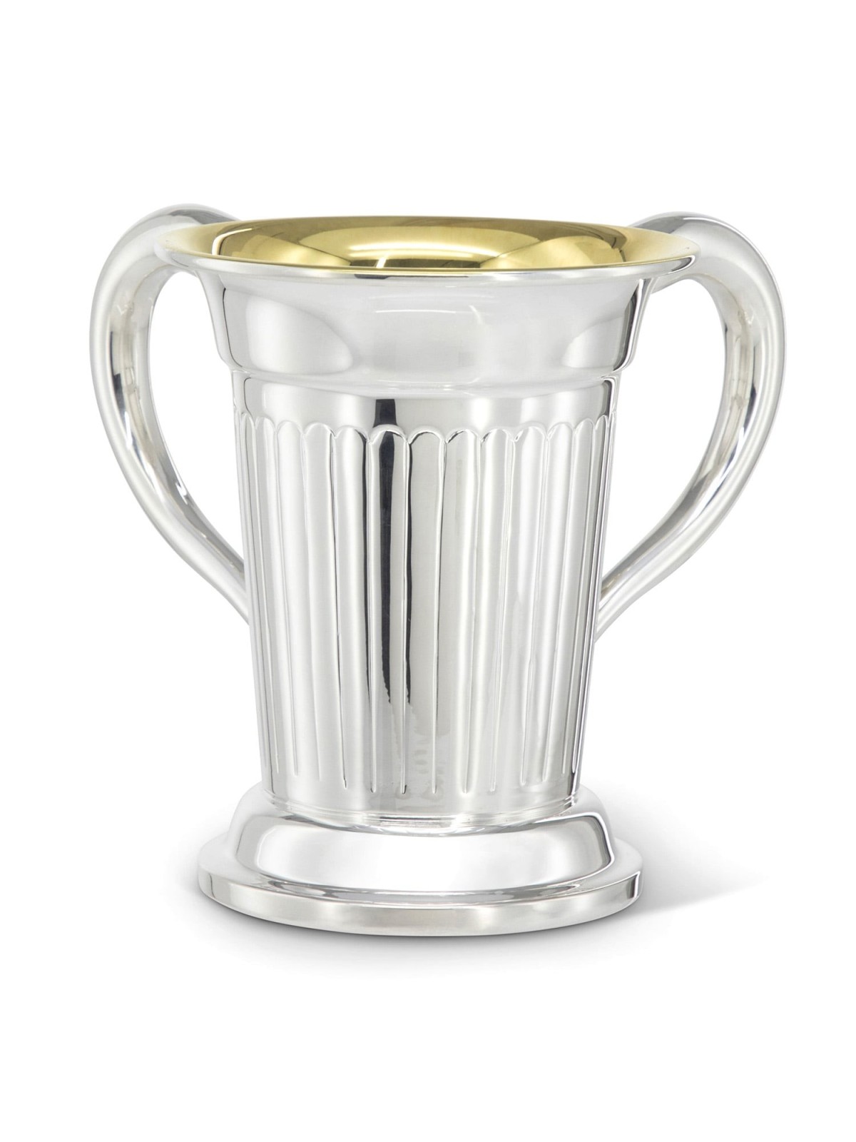 Silver-Plated Netilat Yadayim Cup by Hazorfim
