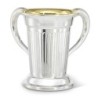 Silver-Plated Netilat Yadayim Cup by Hazorfim