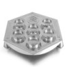 Luxurious Seder Plate By Bier Judaica (925 Sterling Silver)