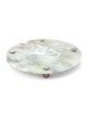 Jordana Klein Gray Marble Glass Matzah Plate