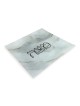 Classy Designer Matzah Plate With Marble Motif