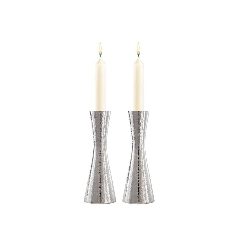 Yair Emanuel Hammered Candlesticks